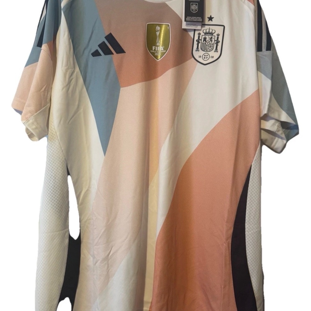 adidas Spain Away Shirt 2025/2026 Women's Football Team Jersey BNWT Men's 2XL